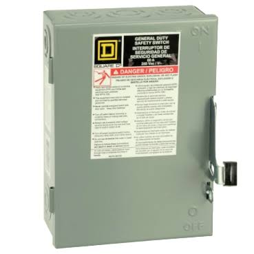 INTERRUPTOR SEGURIDAD 3 POLOS 60A