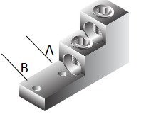 TERMINAL ELECTRICA ESCALERA 2 POLOS         