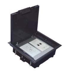 CAJA DE PISO 2 MODULOS UNIVERSALES             