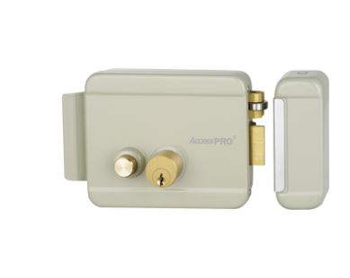 CERRADURA ELECTRICA C/BOTON DE SALIDA         