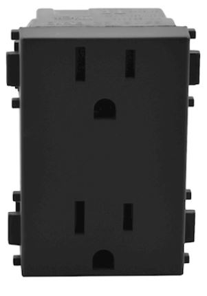 CONTACTO DUPLEX BLACK  