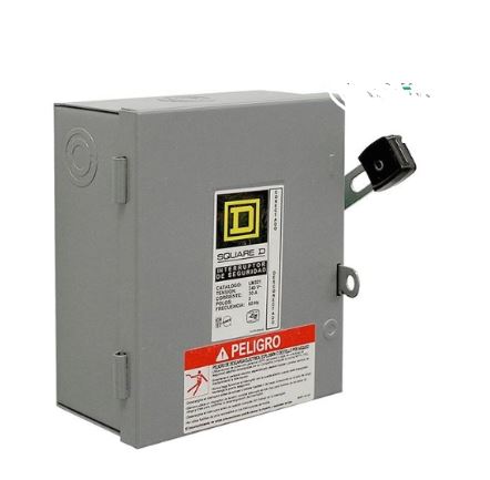 INTERRUPTOR SEGURIDAD 3 POLOS 30A