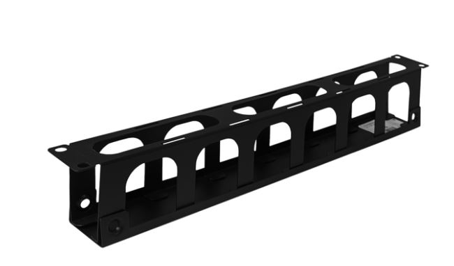 ORGANIZADOR HORIZONTAL DE METAL 1 UNIDAD DE RACK 19" 44X70X483