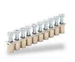 PUENTE DE BLOQUE DE TERMINALES TIPO ATORNILLABLE 10 POLOS 32A, 750V 