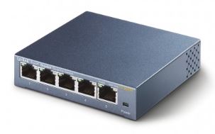 SWITCH DE 5 PUERTOS NO POE GIGABIT NO ADMINISTRABLE