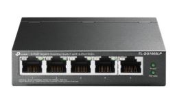 SWITCH DE 5 PUERTOS POE GIGABIT NO ADMINISTRABLE