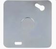 TAPA GALVANIZADA 2" ACERO