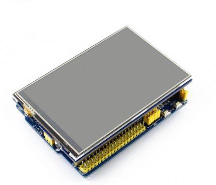 ESCUDO LCD TACTIL 4" P/ARDUINO       