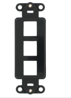 [EXTRA-00862] INSERTO DE 3 PUERTOS KEYSTONE PARA PLACA LEVITON
