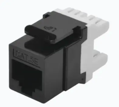 MODULO JACK CAT 5 KEYSTONE CON ANGULO 180