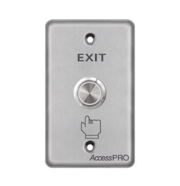 [EXTRA-00081] BOTON DE SALIDA DE CABEZA PLANA PARA EXTERIOR PUSH