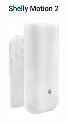 SENSOR DE MOVIMIENTO INALAMBRICO SHELLY MOTION 2 BLANCO