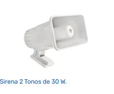 SIRENA A 2 TONOS 30W    