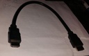 CABLE EXTENSOR HDMI CON ENTRADA MACHO 90 GRADOS 37CM         