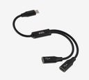 CABLE SPLITTER USB-C PARA CEREBRO DE CONTROL REMOTO UNIVERSAL 