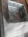 CAJA CUADRADA GALVANIZADA DE 1"