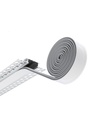 KIT PERFIL LED EMPOTRABLE SIN BORDES 2M DIFUSOR BLANCO 