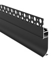 PERFIL LED P/ZOCLO         LEDBE        SK1270         NEGRO
