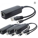 ADAPTADOR 5V POE 48V A 5V MICROUSB B 