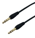 CABLE TRS MACHO DE 1/4 A MACHO DE 1/4 DE 1 METRO 