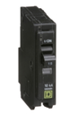 INTERRUPTOR TERMOMAGNETICO 1 POLO 15A ENCHUFABLE NEGRO