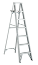 ESCALERA DE ALUMINIO DE TIJERA CON 7 PELDAÑOS