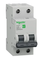 INTERRUPTOR TERMOMAGNETICO RIEL DIN 2 POLOS 32A BLANCO