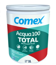 1 LITRO DE PINTURA BLANCO SEMI MATE COMEX 