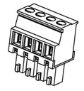 BLOQUE DE TERMINAL CONECTABLE 3.50MM 8AMP 300V 
