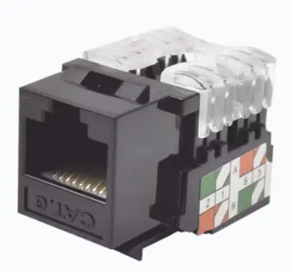 [EXTRA-02056] MODULO JACK CAT 6 KEYSTONE PARA FACEPLATE