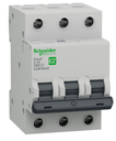 INTERRUPTOR TERMOMAGNETICO RIEL DIN 3 POLOS 50A BLANCO