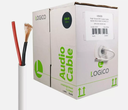 CABLE DE AUDIO CALIBRE 16 DE 2 HILOS DE COBRE