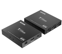 KIT EXTENSOR HDMI 4K 60HZ DE 70M EPCOM TT-672PRO NEGRO