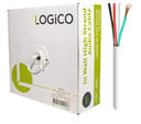 CABLE DE AUDIO CALIBRE 16 DE 4 HILOS DE ALUMINIO