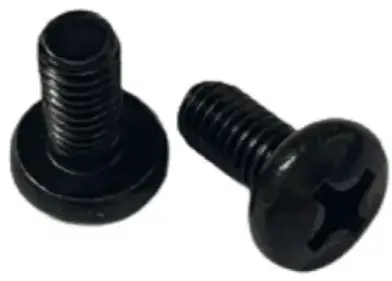 TORNILLO PARA RACK DERRANT M6 NEGRO