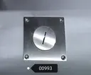 PLACA DE PISO IP64 BRUSHED STAINLESS STEEL