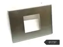 [EXTRA-01737] PLACA PARA CONTACTO AMERICANA  STAINLESS STEEL
