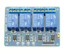 MODULO RELEVADOR RELAY 4 CANALES 12V  