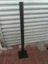 [EXTRA-02609] POSTE RECTO DE 2x2 DE 1MTRO CON BASE 20x20CM 