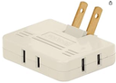 MULTICONTACTO DE PARED PLANO VOLTECK MULTVP BLANCO