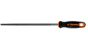 LIMA REDONDA 10" TRUPER NEGRO/NARANJA