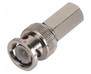 CONECTOR MACHO TIPO BNC DE ENROSCAR PARA COAXIAL 