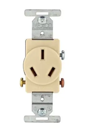 RECEPTACULO SENCILLO INDUSTRIAL 20A