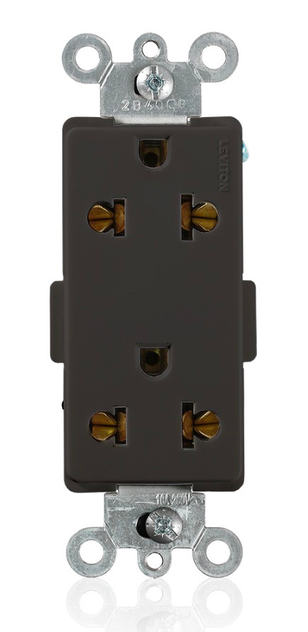 RECEPTACULO O TOMACORRIENTE O CONTACTO DUPLEX DECORA 15A EUROPEO/AMERICANO
