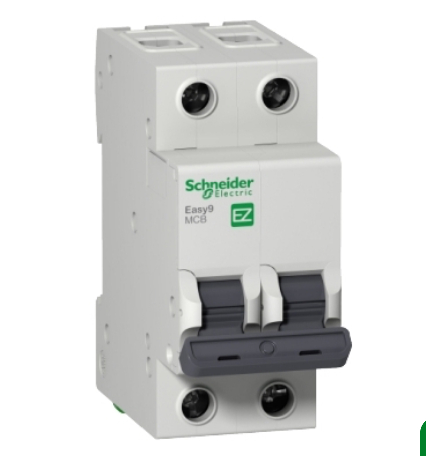 [EXTRA-03299] INTERRUPTOR TERMOMAGNETICO RIEL DIN 2 POLOS 20A BLANCO