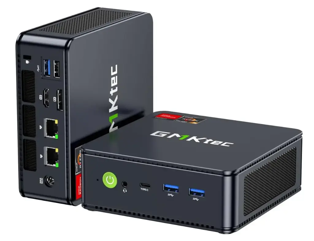 COMPUTADORA MINI PC AMD RYZEN 5 6600H DUAL NIC LAN 2.5G DDR5 DUAL SSD
