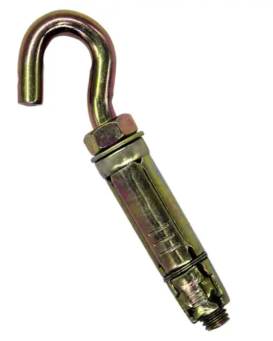 TAQUETE DE EXPANSION CON OJO DE 1/4