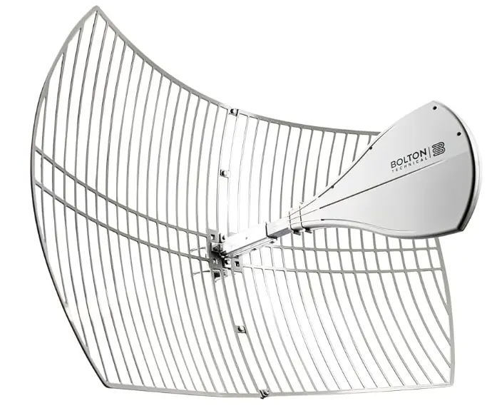 ANTENA PARABOLICA PARA RECEPCION DE SEÑAL TELEFONICA CELULAR MULTIBANDA DE EXTERIOR