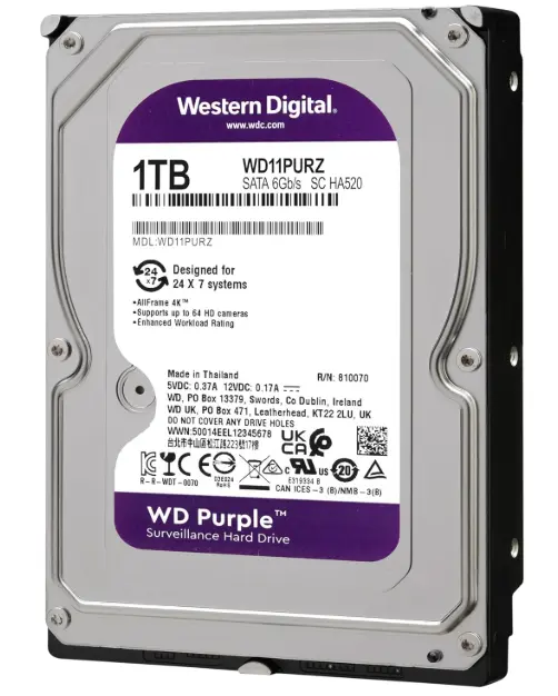 DISCO DURO DE 1TB PARA VIDEOVIGILANCIA GENERICO