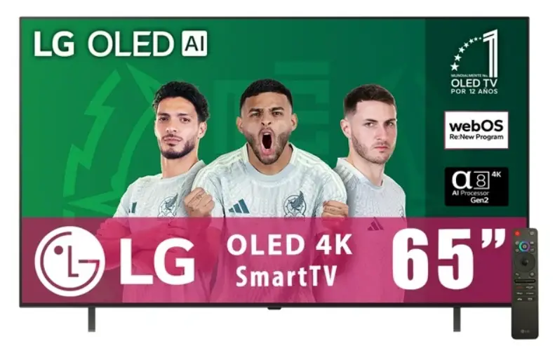 TELEVISION SMART DE 65 PULGADAS OLED 4K 2025